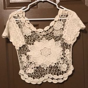 Lace Tee Size S